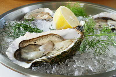 fresh oyster, Valentine's Day