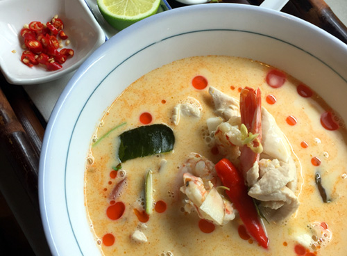 Thajsk polvka Tom Kha - Recept