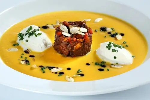 Recipe - Pumpkin Soup with Game Ragout