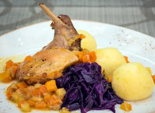 Recipe - Rabbit Leg with Root Vegetables