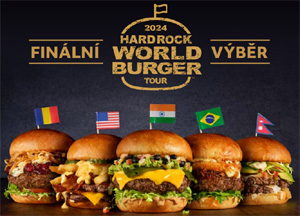 World Burger Tour v pražském Hard Rock Café