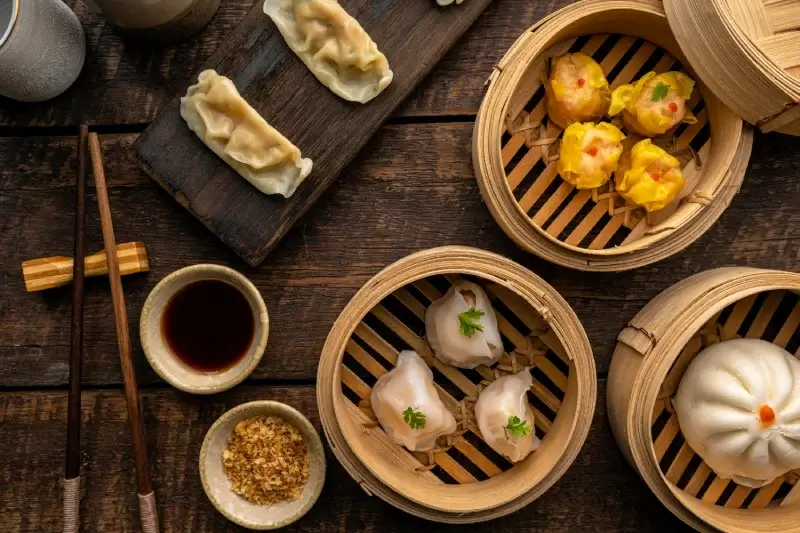 Čínská kuchyně, knedlíčky dim sum